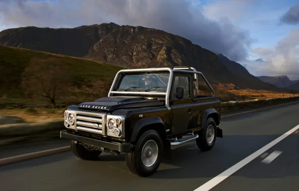 Картинка горы, 2008, Land Rover, Defender, SVX, 60th Anniversary Edition