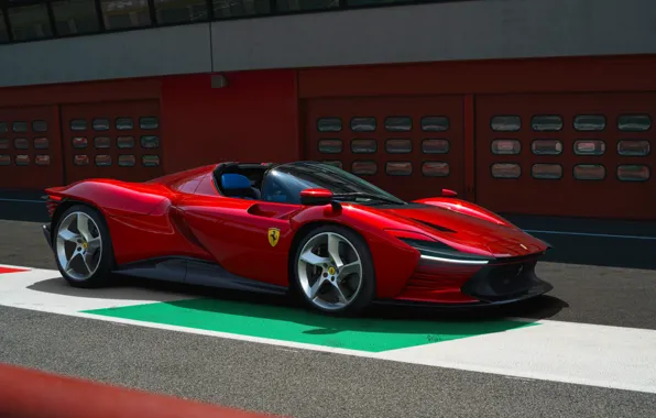 Картинка Ferrari, Daytona, sports car, exterior, 2022, обтекаемые формы, SP3