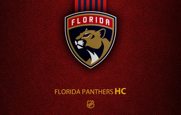 Картинка wallpaper, sport, logo, NHL, hockey, Florida Panthers
