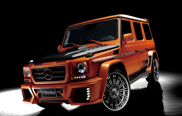 Картинка Orange, Tuning, G-Klasse, W463, Black Bison Edition, Mercedes- Benz