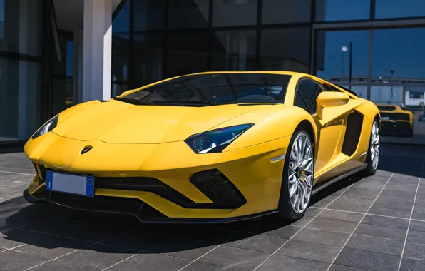 Картинка Lamborghini, Aventador, S, Coupè