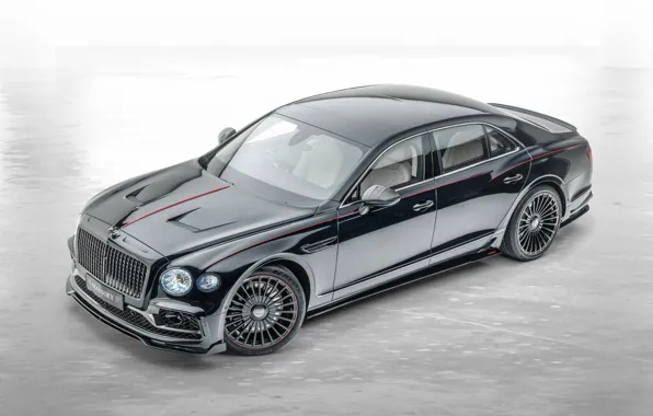 Картинка Bentley, Mansory, white background, exterior, Flying Spur, Bentley Flying Spur by Mansory