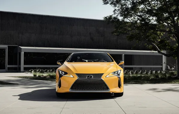 Картинка Lexus, вид спереди, LC 500, 2019, Inspiration Concept