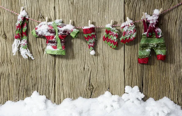 Картинка зима, снег, украшения, Новый Год, Рождество, Christmas, wood, winter, snow, New Year, decoration, Merry