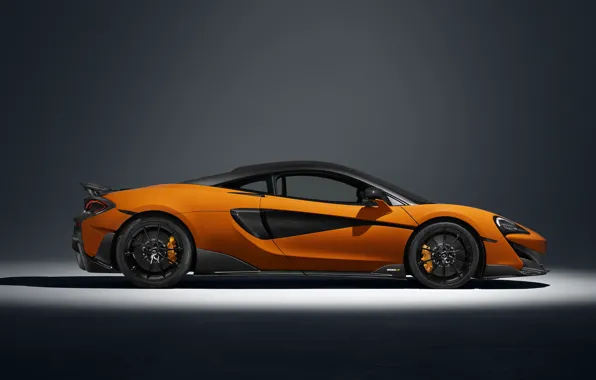 Картинка McLaren, суперкар, вид сбоку, 2019, 600LT