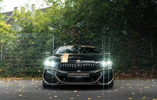Картинка фары, BMW, вид спереди, Manhart, 8-Series, 2019, G15, M850i, XDrive, MH8 600