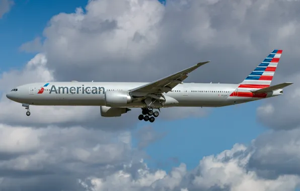 Картинка Boeing, 777-300ER, American Airlines