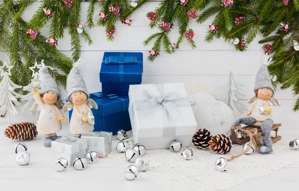 Картинка Синий, Звезда, Рождество, Новый год, фигурки, Коробка, Подарок, Rights Reserved, LAIMDOTA GRIVANE