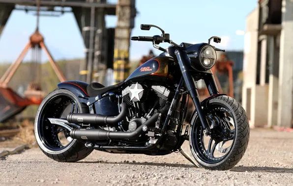 Картинка Harley-Davidson, Motorcycle, Thunderbike
