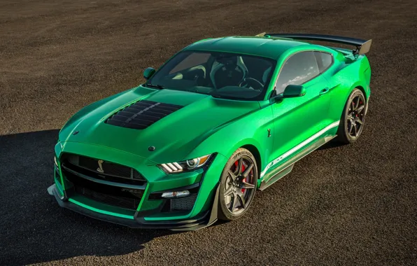 Картинка Mustang, Ford, Shelby, GT500, 2020, Green Hornet, EXP 500