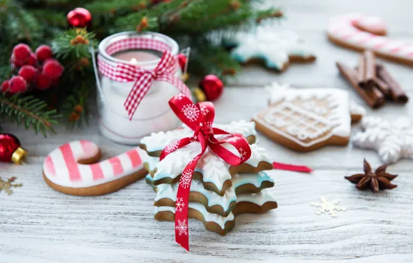 Картинка праздник, рождество, печенье, глазурь, композиция, имбирное, Olena Rudo