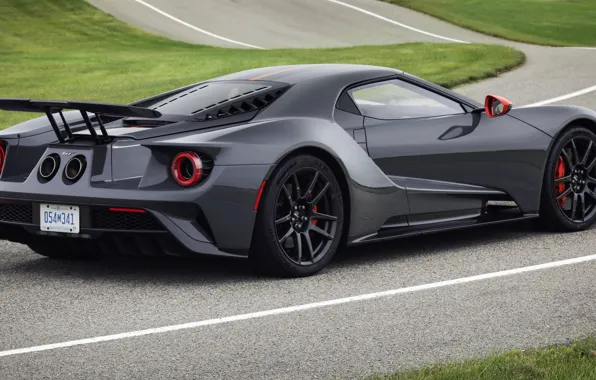 Картинка купе, Ford, Ford GT, трек, 2019, Carbon Series Edition
