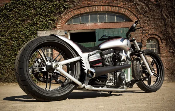 Картинка Harley Davidson, Harley-Davidson, Custom, Softail, Thunderbike, Radical Rocker, By Thunderbike