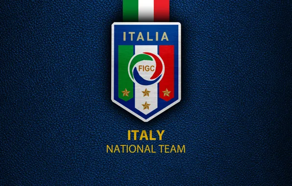 Картинка wallpaper, sport, logo, Italy, football, National team