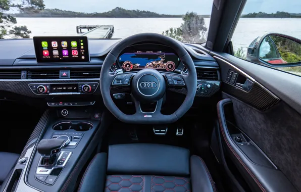 Картинка Audi, салон, RS5, Coupe, 2018, RS 5