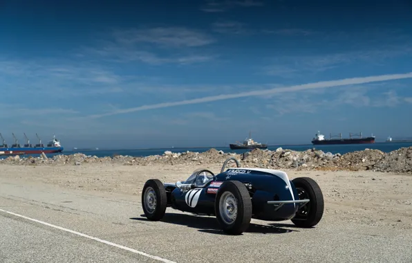 Картинка Cooper, Корабли, Formula 1, Classic car, 1961, Sports car, Cooper T54, Indianapolis 500, Indianapolis 500-Mile …