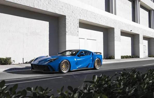 Картинка Ferrari, Blue, 812 N-Largo