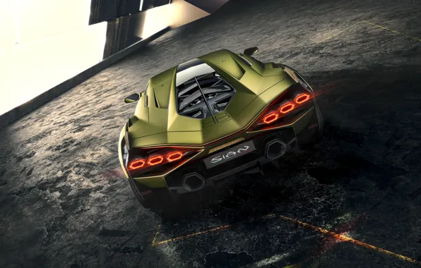 Картинка Lamborghini, суперкар, гибридный, Sián