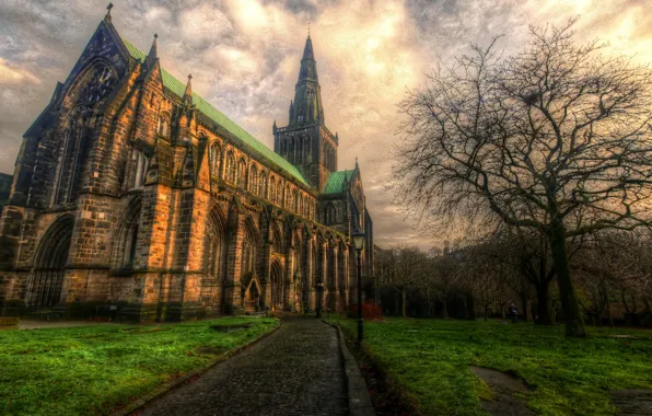 Картинка архитектура, Cathedral, Glasgow