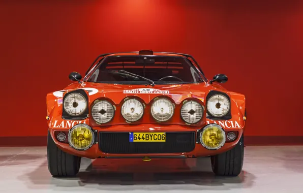 Картинка Red, Sportcar, Rally Car, Lancia Stratos