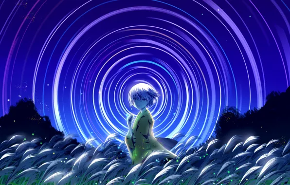 Картинка небо, круги, Hamatora, Yukinoneko, Hamatora: The Animation