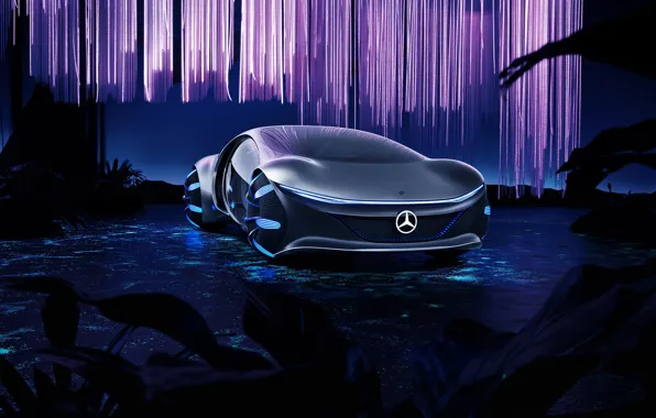 Картинка транспорт, Mercedes-Benz, автомобиль, новаторский концепт-кар, VISION AVTR
