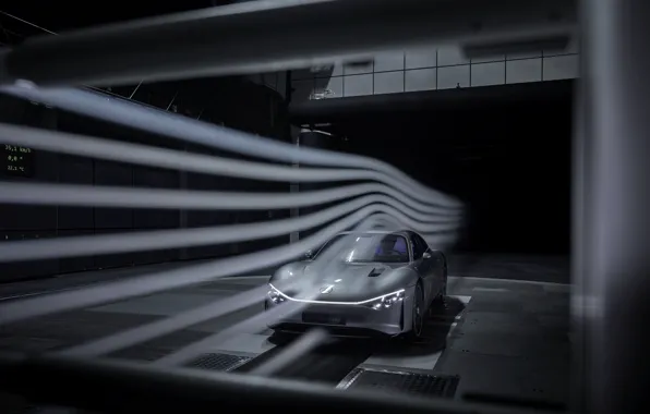 Картинка купе, Mercedes-Benz, тесты, продувка, 2022, Vision EQXX Concept