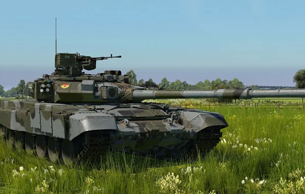 Картинка Россия, Основной боевой танк, Т-90А