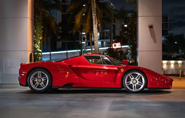 Картинка красный, суперкар, Ferrari Enzo