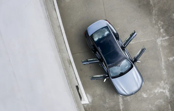 Картинка крыша, купе, BMW, вид сверху, Gran Coupe, 8-Series, 2019, четырёхдверное купе, 8er, G16