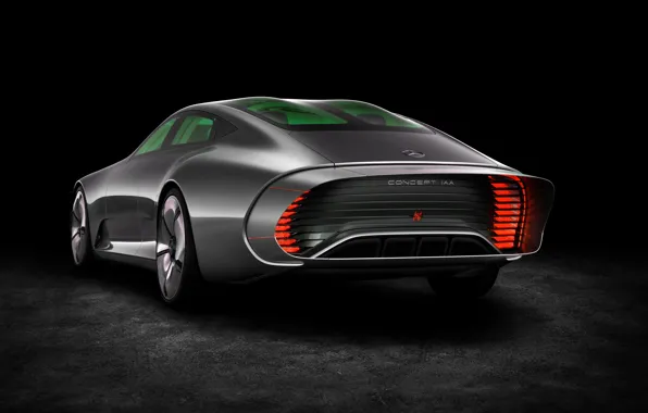 Картинка Mercedes-Benz, сзади, щитки, 2015, Intelligent Aerodynamic Automobile, Concept IAA