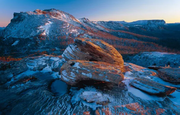 Картинка горы, скалы, Австралия, Тасмания, Крейдл-Маунтин—Лейк-Сент-Клэр