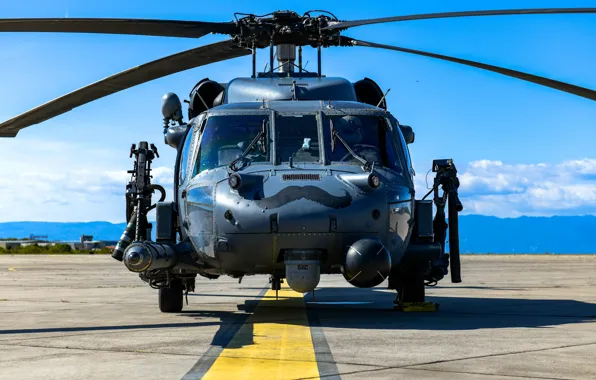 Картинка ВВС США, HH-60G Pave Hawk, Поисково-спасательный вертолет