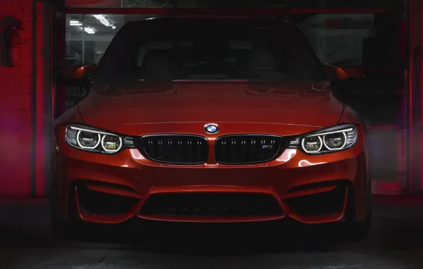Картинка BMW, Front, RED, F80