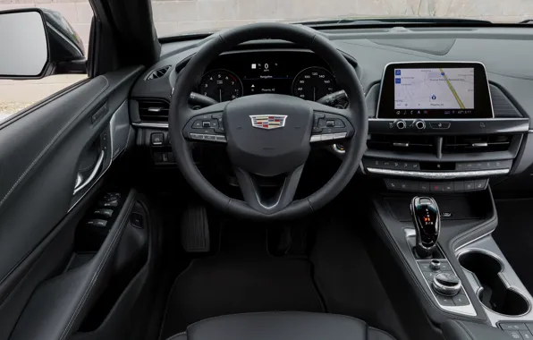 Картинка Cadillac, интерьер, седан, четырёхдверный, 2020, CT4
