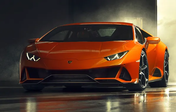Картинка Lamborghini, суперкар, Evo, Huracan, 2019, Lamborghini Huracan Evo