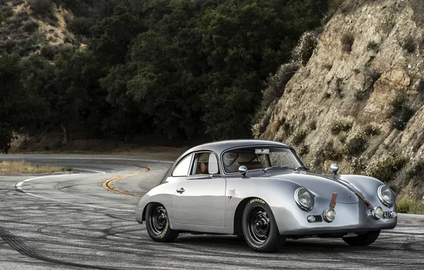 Картинка Porsche, Old, Sport, Road, Vehicle