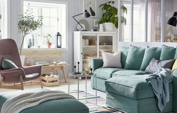 Картинка дизайн, стиль, интерьер, пастельные цвета, гостиная, ИКЕА, IKEA idea decor, ИКЕА декор, мебель для маленьких …