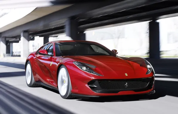 Картинка скорость, Ferrari, 2018, Superfast, 812