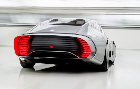 Картинка Mercedes-Benz, вид сзади, щитки, 2015, Intelligent Aerodynamic Automobile, Concept IAA