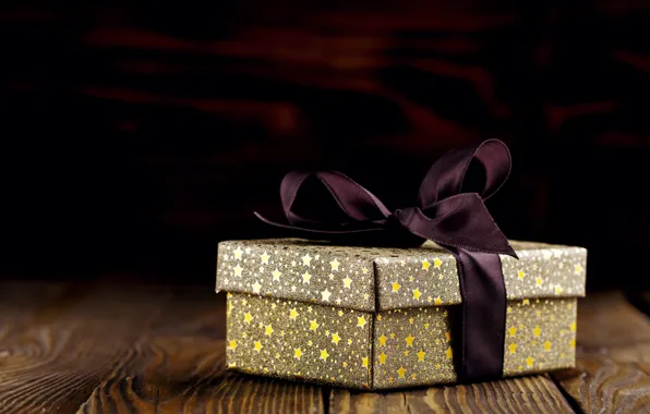 Картинка праздник, коробка, подарок, лента, Новый год, Valeria Aksakova