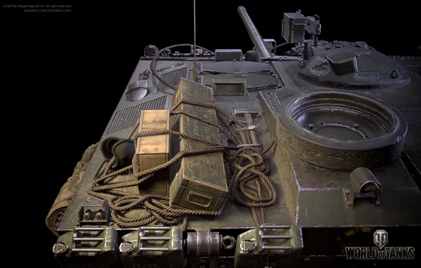 Картинка рендеринг, игра, game, танки, bitch, rendering, wot, самоходка, tanks, орудие, Мир Танков, противотанковая, world of …