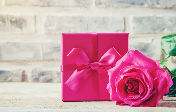 Картинка любовь, подарок, сердце, розы, букет, love, розовые, pink, flowers, romantic, valentine's day, roses, gift box