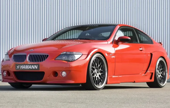 Картинка купе, BMW, Hamann, 2007, Widebody, Спортивный автомобиль, высокотехнологичная версия BMW 6-ой серии