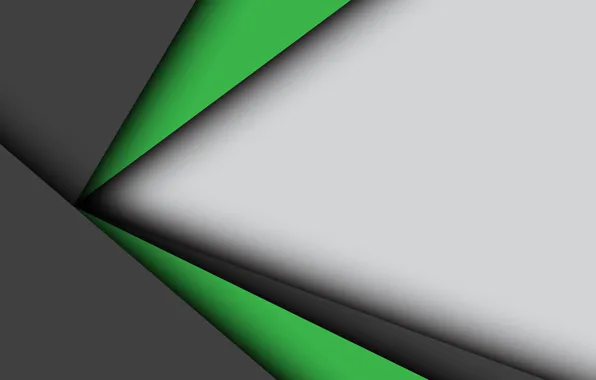 Картинка белый, линии, зеленый, фон, геометрия, background