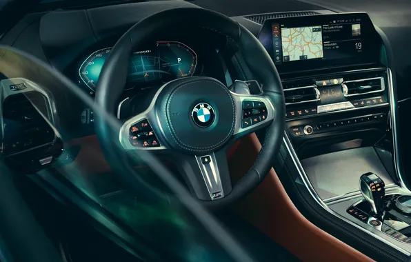 Картинка BMW, салон, Coupe, 2018, 8-Series, M850i, XDrive