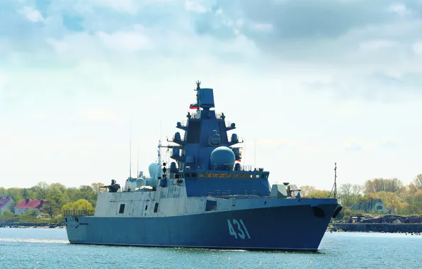 Картинка фрегат, испытания, Адмирал Касатонов