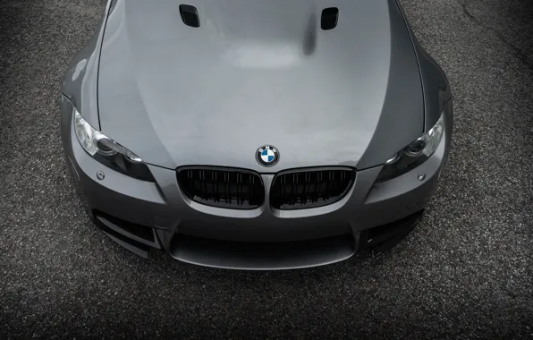 Картинка BMW, E92, Face, Hood, Sight, Hump