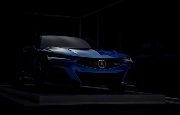 Картинка седан, Acura, четырёхдверный, 2019, Type S Concept
