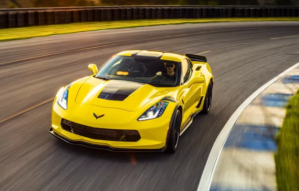 Картинка Corvette, Chevrolet, Grand Sport, 2017